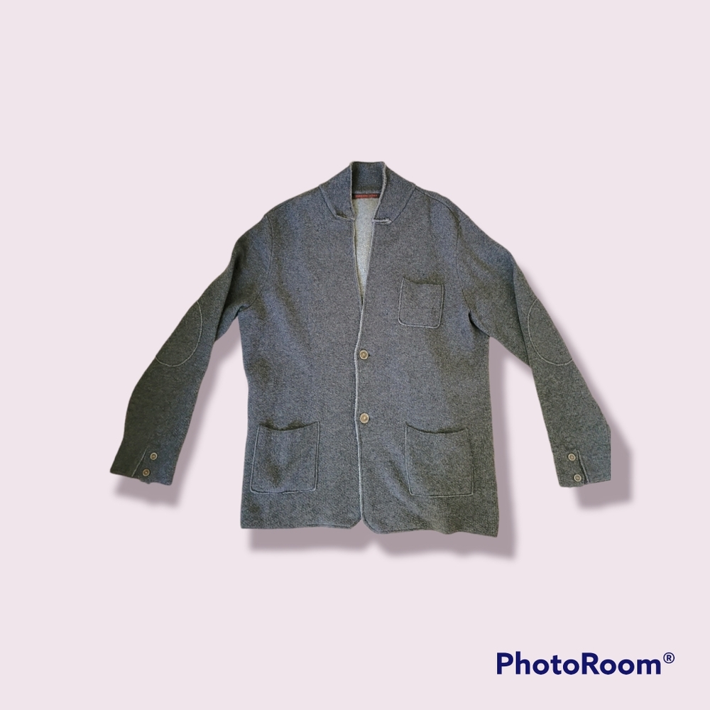 Emozionu Uomo XL Sweater/Cardigan Jacket - Wool